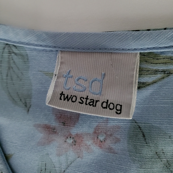 TSD Two Star Dog Vintage Blouse, Size Medium - Picture 4 of 4